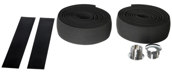 Owijka kierownicy CS-T104 gąbka, 1850x30mm, czarna