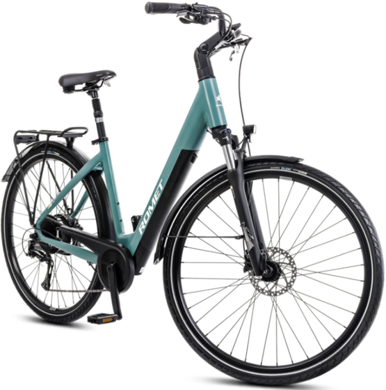 Rower elektryczny Romet e-Modeco URB 1.0 28 M(17") 504WH turkusowy 