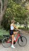 Rower Elektryczny 28" Camax Explora 52 cm 375 Wh Tesla Red Centralny silnik