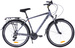 Rower trekkingowy 28 Fuzlu Escape 1.0 Men (20") grafit/czarny/czarny mat 