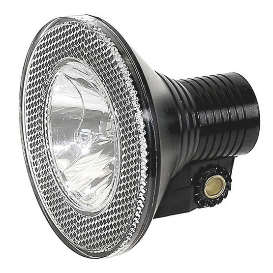 Lampa przód 6v/2.4W, plastik czarna