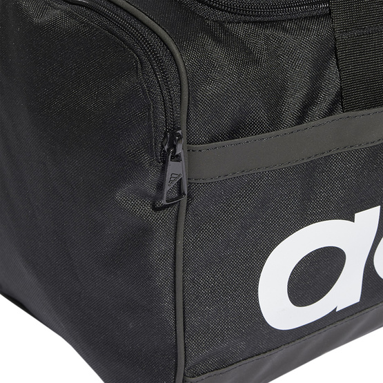 Torba adidas Essentials Linear Duffel Medium czarno- biała HT4743
