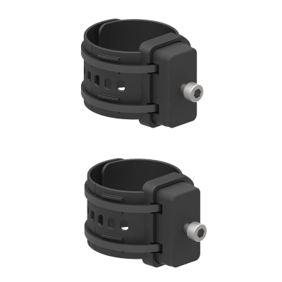 Uchwyt mocowanie Gizmo plasikowe czarne, 