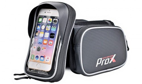 Sakwa Prox na ramę Nevada 210 szara na smartphone 6,2"