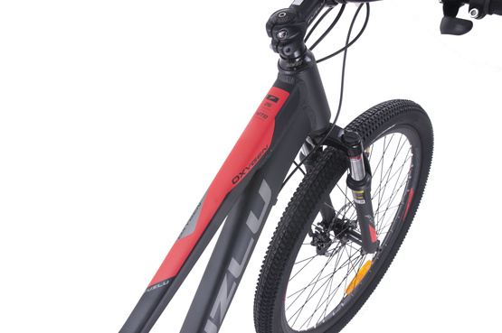 Rower górski Fuzlu OXYGEN 26” Czarno-czerwony mat