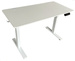 Biurko regulowane VertiGo RXD1-3-2RR białe 120x60 cm Wysokość: 71-120 cm