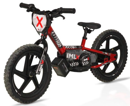 Rowerek biegowy elektryczny IML X 16" red