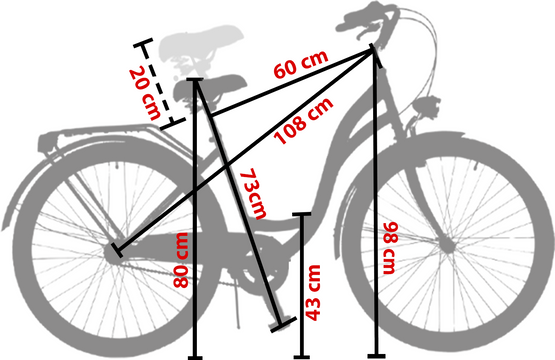 K19 Rower miejski Kozbike 28 3bieg biało-różowy  (przerzutka Sturmey Archer) (J9)