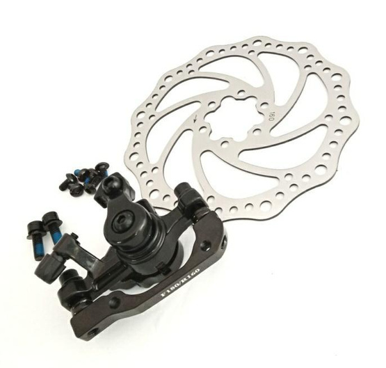 Hamulec tylny tarczowy mechaniczny Radius BX-351 T160 mm