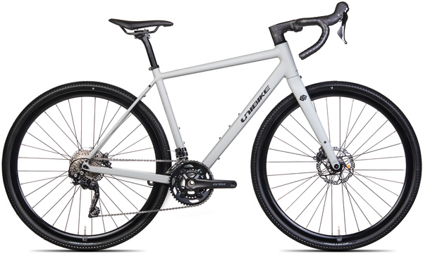 Unibike Tier 55 szary gravel rower