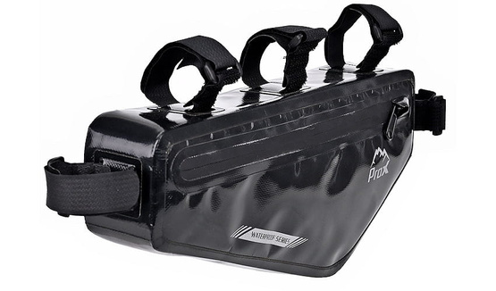 Sakwa rowerowa ProX na ramę Alaska 101 czarna waterproof series