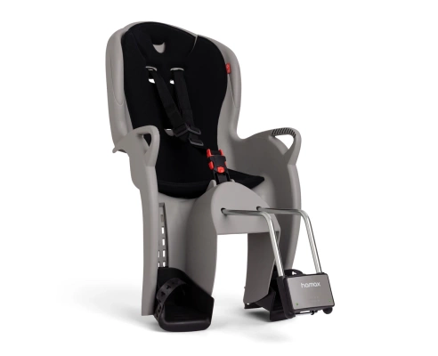 Fotelik KISS szary, czarna wyściólka