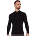 Bluza męska Brubeck Extreme Merino czarny M LS1666M