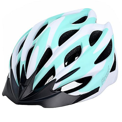 Kask rowerowy ProX Thumb rozm. L (58-61 cm.) biało-miętowy