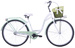 (K37) Rower miejski damski Kozbike 28 biało-miętowy (M8)