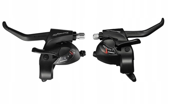 Dźwignia ham/przerz SHIMANO Tourney ST-TX800-L + P l3-spd, 8spk  BK