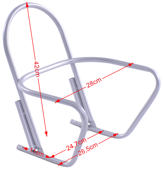 Oparcie do sanek olk. czarne