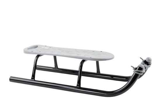 Sanki sportowe metalowe Kimet czarne