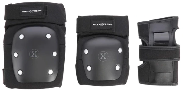 Zestaw ochraniaczy Nils Extreme H709 zielone rozm. M