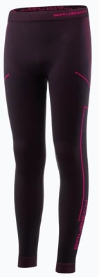 Spodnie dziecięce Thermo Junior Brubeck LE1354J czarno/fuksjowy 152/158
