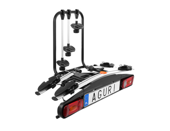 Bagażnik Aguri ACTIVE BIKE 2 srebrny 50512