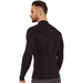 Bluza męska Brubeck Extreme Merino czarny M LS1666M