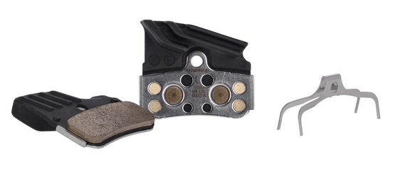 Okładziny hamulca tarczowego SHIMANO N04C metaliczne/ radiator