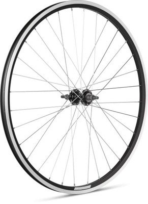 KOŁO ROWEROWE TYLNE 28'' Kross wolnobieg alu, obręcz stożkowa toczony czarne