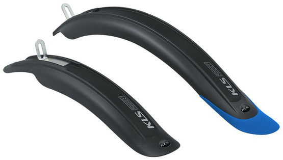 Błotniki rowerowe KLS FOGGY black-blue