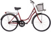 Rower miejski 26 Uniwersal Retro 26 tajw. bordowy