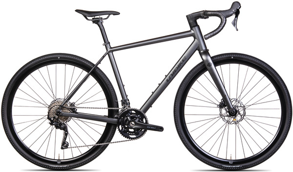 Unibike Tier 53 grafitowy gravel rower