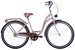 (K29) Rower miejski 28 damski Kozbike beżowo-brązowy 3S (J1)
