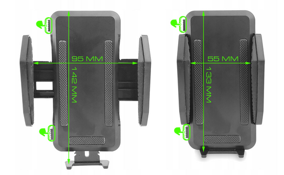 Uchwyt telefonu/smartfona JY-530-1 czarny