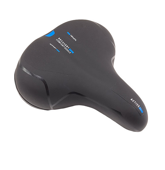 Siodło rowerowe WL-191E-1 255x220 czarne
