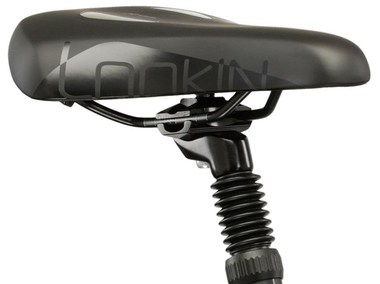 KROSS TRANS 4.0 D M(17") 28 rower CZARNY SREBRNY POŁYSK (B8)