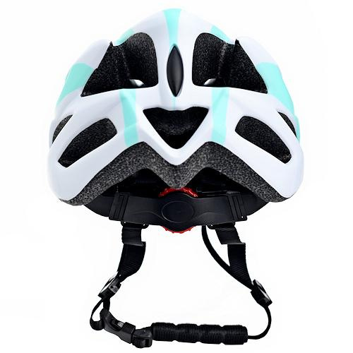 Kask rowerowy ProX Thumb rozm. L (58-61 cm.) biało-miętowy