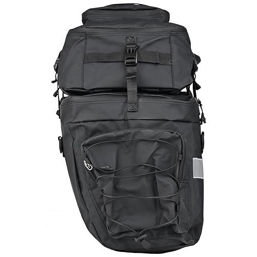 Sakwa Prox na bagażnik Montana 728 czarna 17L+31L