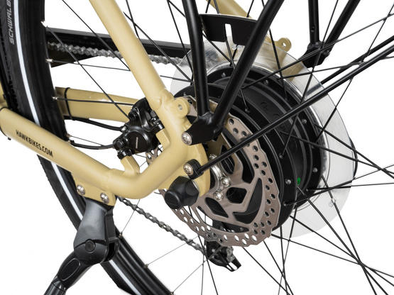Rower Elektryczny 28" HAWK E-Trekking City Integrated Lady Bafang Safari 44 cm 