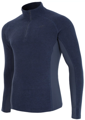 Bluza polarowa męska 4F granatowy melanż rozmiar S