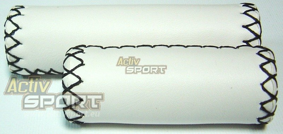 Chwyty kierownicy 87/120 mm IDE-GRIP-14 białe
