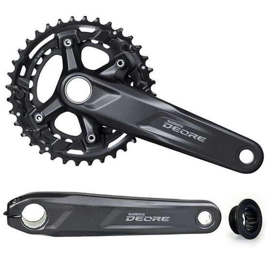 Mechanizm korbowy 11rz czar SHIMANO Deore FC-M5100-2 170mm 36x26T + wkład MT501