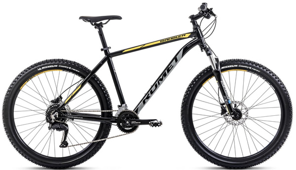 Romet Rambler R7.2 CS L 27,5 (19") czarno-szaro-żółty