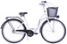 (K51) Rower miejski damski Kozbike 28 biało-czarny 3 biegi (K13)