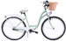 K30 Rower miejski Kozbike 28 3biegi miętowo-biały  (przerzutka Sturmey Archer) (J11)