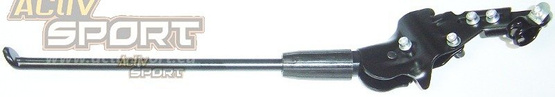 Stopka podpórka rowerowa 27/28 CK47 czarna aluminium