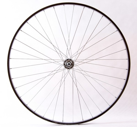 Koło rowerowe 27"tył PSOS stal.wolnobieg /stal, cz/cp