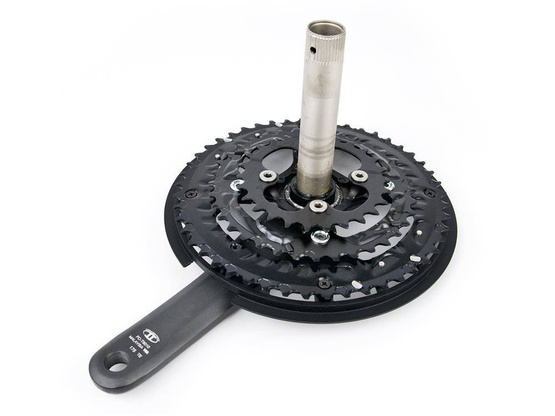 Mechanizm korbowy rowerowy SHIMANO Deore10rz czarny FC-T6010 48/36/26T 175mm b/łoż