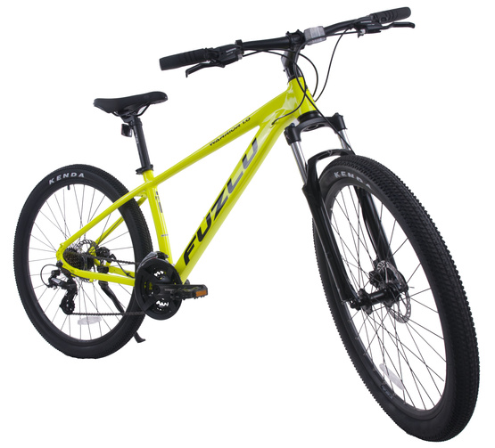 Rower górski 27,5” Fuzlu Warrior 1.0 17" limonkowo-czarny połysk 
