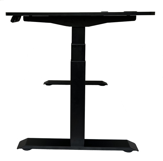 Biurko regulowane VertiGo Dual RXD2-3-3RR czarne 140x70 cm Wysokość: 71-120 cm