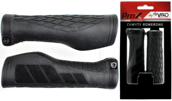 Chwyty VELO prox VLG-1777D2 132mm gel, microtech, skręcane